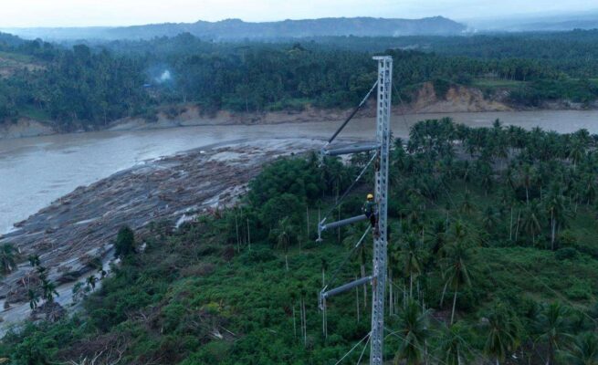 PLN Belum Bisa Memastikan Kapan Listrik di Aceh Normal, Pengerjaan Tower Darurat Dikebut