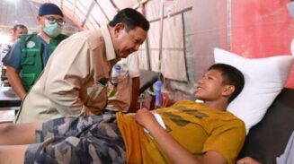 Prabowo Datang ke Posko Pengungsian Aceh Tamiang: “Saya Tepati Janji Saya”