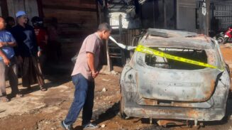 Polres Abdya Dalami Kebakaran Mobil Bermuatan Jirigen BBM Subsidi