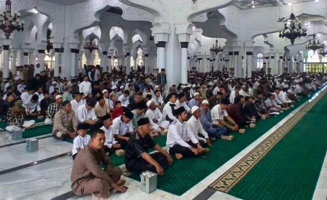 Aceh Kenang 21 Tahun Tsunami, Ribuan Jemaah Padati Masjid Raya Baiturrahman