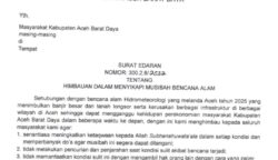 Bupati Abdya Imbau Pedagang Tidak Naikkan Harga dan Ajak Warga Ringankan Beban Korban Bencana