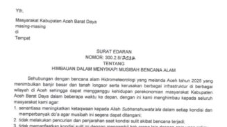 Bupati Abdya Imbau Pedagang Tidak Naikkan Harga dan Ajak Warga Ringankan Beban Korban Bencana