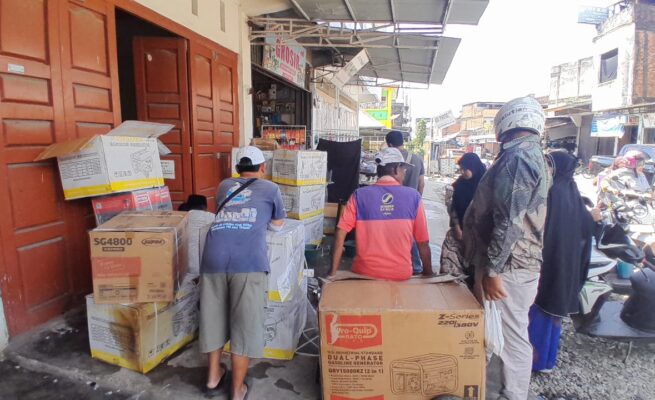 Permintaan Genset di Abdya Melonjak Tajam Imbas Mati Lampu Berulang