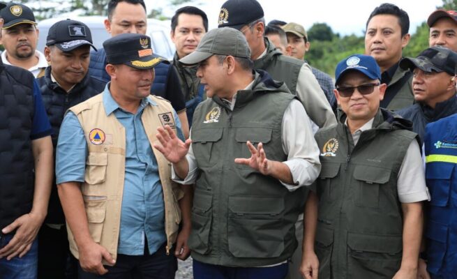 Ketua MPR Ahmad Muzani Kunjungi Pengungsian Banjir Aceh Utara