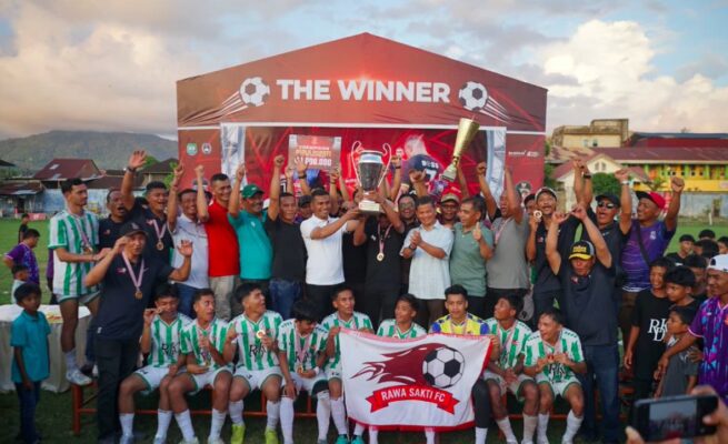 Menang Adu Penalti, Rawa Sakti FC Juara Turnamen Bupati Abdya Cup I 2025