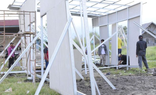 Setelah Sebulan Mengungsi, Huntara Mulai Dibangun untuk Warga Terdampak Bencana Aceh Tengah