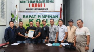 Satu-satunya Calon, Zulkarnain Melenggang Mulus Menuju Ketua KONI Abdya