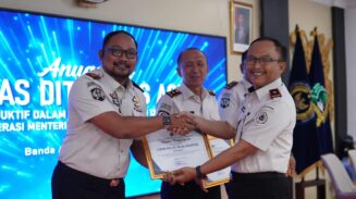 Lapas Kelas IIB Blangpidie Dinobatkan sebagai Satker Terproduktif Ditjenpas Aceh 2025