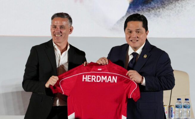 John Herdman Resmi Jadi Pelatih Timnas Indonesia