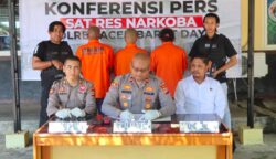 Polres Abdya Ungkap Kasus Narkotika, Amankan 3 Pelaku Beserta Sabu dan Ganja