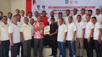 Zulkarnaini Terpilih Aklamasi Jadi Ketua KONI Abdya 2026–2030