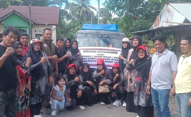 Tak Henti Bergerak, Askarimah dan JASA Abdya Antar Bantuan Lanjutan ke Aceh Utara dan Pidie Jaya