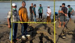 Usai Banjir, Gelembung Gas Muncul di Sungai Gunong Cut Nagan Raya, Warga Diminta Tak Nyalakan Api