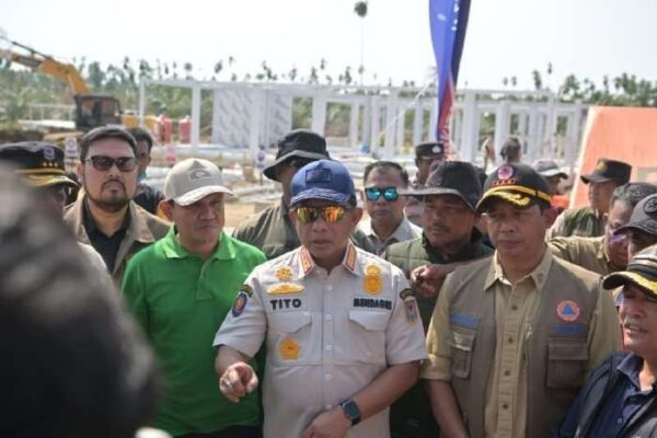 Didampingi Wagub, Mendagri Tito Tinjau Penanganan Bencana dan Huntara di Aceh Utara
